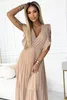 Numoco Abito da sera donna Emily beige S Anteprima dell’immagine prodotto 5