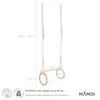 MAMOI® Trapez schaukel, Turnringe aus holz, Turngeräte für Produktbild-Vorschau 2