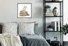 MuchoWow® MuchoWow® Gerahmtes Poster Tiger - Pflanzen - Produktbild-Vorschau 4