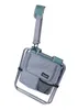 Progarden Klapphocker Metall, Polyester grau / blau 36cm x Produktbild-Vorschau 3