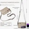 MODFU Umhängetasche Damen Kleine, Crossbody Bag Damen Leder Produktbild-Vorschau 9