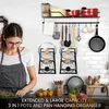 Belle Vous 3-in-1 hängendes Pfannenregal - Küchenregal - Produktbild-Vorschau 7