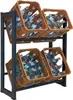 Getränkekistenregal 71x30x90cm für 4 Kästen Produktbild-Vorschau 1