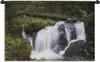 MuchoWow® Wandteppich Wandbehang Wasserfall im Schwarzwald Produktbild-Vorschau 1