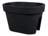 Prosperplast Lofly Blumentopf, anthrazit, Kunststoff, für Produktbild-Vorschau 3