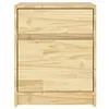 A close-up front view of a wooden cabinet or drawer unit. Produktbild-Vorschau