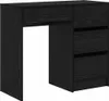 vidaXL Psací stůl vzhled černý dub 90 x 37,5 x 75 cm Náhled obrázku produktu 1