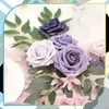 EDIBAZZAR | Rosenstrauß Set 25tlg bunt Deko Kunstblumen Produktbild-Vorschau 5