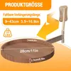 Wandklapptisch,kleinem runden Produktbild-Vorschau 2