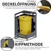 Mülltonnenbox Müllbox Mülltonnenverkleidung  mit Schloss - Produktbild-Vorschau 5