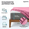 Komfortec 2er Pack Jersey Spannbettlaken 90x200 cm, 100% Produktbild-Vorschau 2