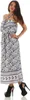 Damen Maxi Neckholder Kleid Sommerkleid; Ecru S/M Produktbild-Vorschau 2