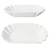 2x Frietjes XL Pommesschale oval weiß Currywurst-Schale Produktbild-Vorschau 2