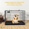 VOUNOT® Skladací prepravný box pre psov, prepravný box do Náhľad obrázku produktu 2