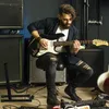 Relaxdays Gitarrenständer, Akustik-& E-Gitarre, faltbar, Produktbild-Vorschau 2
