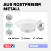 tesa MOON Seifenhalter zum Kleben silber Voir les images du produit 4