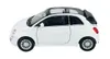 Welly 2010 Fiat 500C Weiss 1:34-1:39 Die Cast Metall Modell Produktbild-Vorschau 3