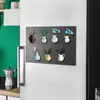 Mini-Keramikvase, Kühlschrankmagnet, für Zuhause, Büro, Produktbild-Vorschau 6