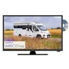 A TV screen displaying a campervan in a field, with a DVD disc next to it. Produktbild-Vorschau