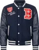 Herren College Jacke NEWARK Navy XL BENLEE Produktbild-Vorschau 2
