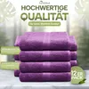 Frottier Gästetücher 12er Pack 30x50cm, 100% Baumwolle, Produktbild-Vorschau 3