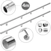 MONZANA® Edelstahl Handlauf V2A Geländer Treppengeländer Produktbild-Vorschau 9
