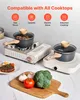 VEVOR pentola antiaderente da 1,42 L con coperchio in vetro Anteprima dell’immagine prodotto 5