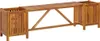 vidaXL Gartenbank mit 2 Pflanzkübeln 150x30x40 cm Produktbild-Vorschau 4