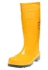 A yellow rubber boot on a white background. Produktbild-Vorschau