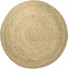 Tapis ronds en jute Mrcarpet Nature 300cm Voir les images du produit 2