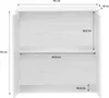 sweeek - Schrank Aufbewahrungsmodul Holzdekor 2 Türen 70cm Produktbild-Vorschau 2