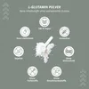 nutri+ L-Glutamin Pulver 500 g - Glutamine vegan & Produktbild-Vorschau 3
