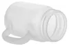 Glas mit Henkel für Sublimation - satiniert - 13oz / 400ml Produktbild-Vorschau 3