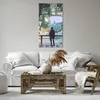 Bild auf Leinwand - Leinwandbild - Stadt Brücke Haus - Produktbild-Vorschau 6