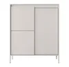 AX LIVING Trentinis 3T Highboard modern Beige, 103,5 cm, Produktbild-Vorschau 2