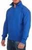 Mivaro Herren Sweatjacke Zipper Basic ohne Kapuze – Produktbild-Vorschau 2