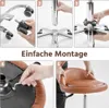 Yaheetech Barhocker Rollhocker Drehhocker Arbeitshocker Produktbild-Vorschau 8