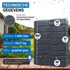4rain SLIM STONE DECOR wandtank SET 1000 L graphite grey, 2 Productafbeelding-voorbeeld 3