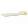 vidaXL Coussins d'adirondack 2 pcs. Tissu Oxford crème Voir les images du produit 5
