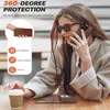 custodia magnetica 2in1 per iPhone 14 protezione RFID, Anteprima dell’immagine prodotto 7