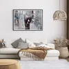 Gerahmtes Poster - Schwarzer Rahmen - Abstraktion modern - Produktbild-Vorschau 7