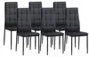 Židle do jídelny Albatros RIMINI Set of 6, černá - Náhled obrázku produktu 2