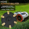 6er Messerscheibe kompatibel mit Mähroboter i105E, i108E & Produktbild-Vorschau 4