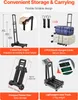 SucceBuy Carrello portasacchi pieghevole, portata 131,5 kg, Anteprima dell’immagine prodotto 3