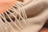Biederlack Plaid mit Fransen Kaschmir Farbe henna-sand Produktbild-Vorschau 4