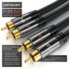 Kabel audio stereo cinch Primewire, RCA, kabel audio HiFi, Podgląd zdjęcia produktu 4