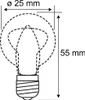 Paulmann 820.11 Birnenlampe Backofen 25W E14 300° Glas Klar Produktbild-Vorschau 6