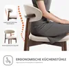 COLAMY 2-delige set keukel- en eetkamerstoelen, elegant en Productafbeelding-voorbeeld 7