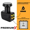 PremiumX Quattro LNB SAT für Multischalterbetrieb DVB-S2 HD Produktbild-Vorschau 2