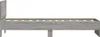 vidaXL Bettgestell mit Kopfteil Grau Sonoma 90x200 cm Produktbild-Vorschau 6
